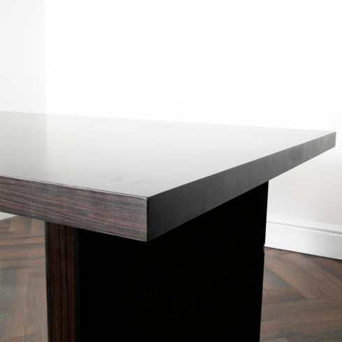 Native Home Lifestyle Espresso Walnut Ascot Dining Table With 4 Chairs